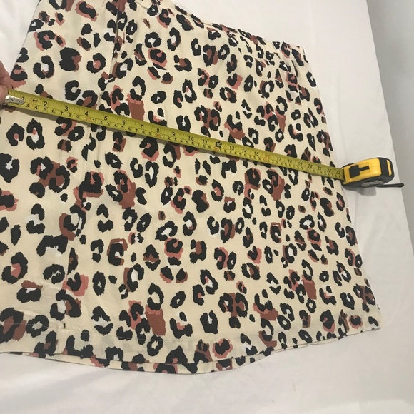 Reitmans Leopard Print Skirt With Rich Black And Brown Tones XL - Picture 8 of 9